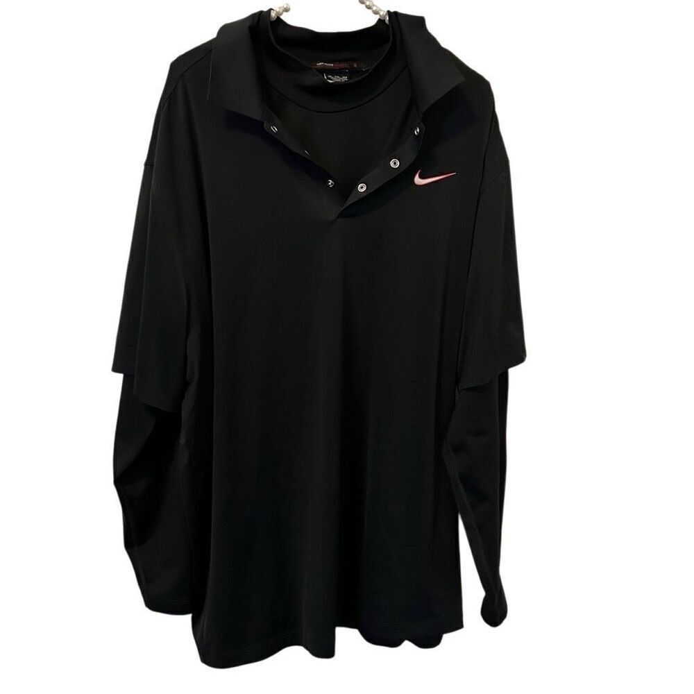Nike Toger Woods Collection dri fit Two Piece Longsleeve And Polo Size Mens XXL